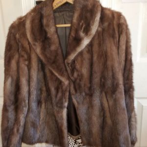 Custom Handmade Real Mink Coat